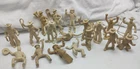 Vintage roy Rogers & Western Town 60mm Marx Playset Figures Cream & Off White
