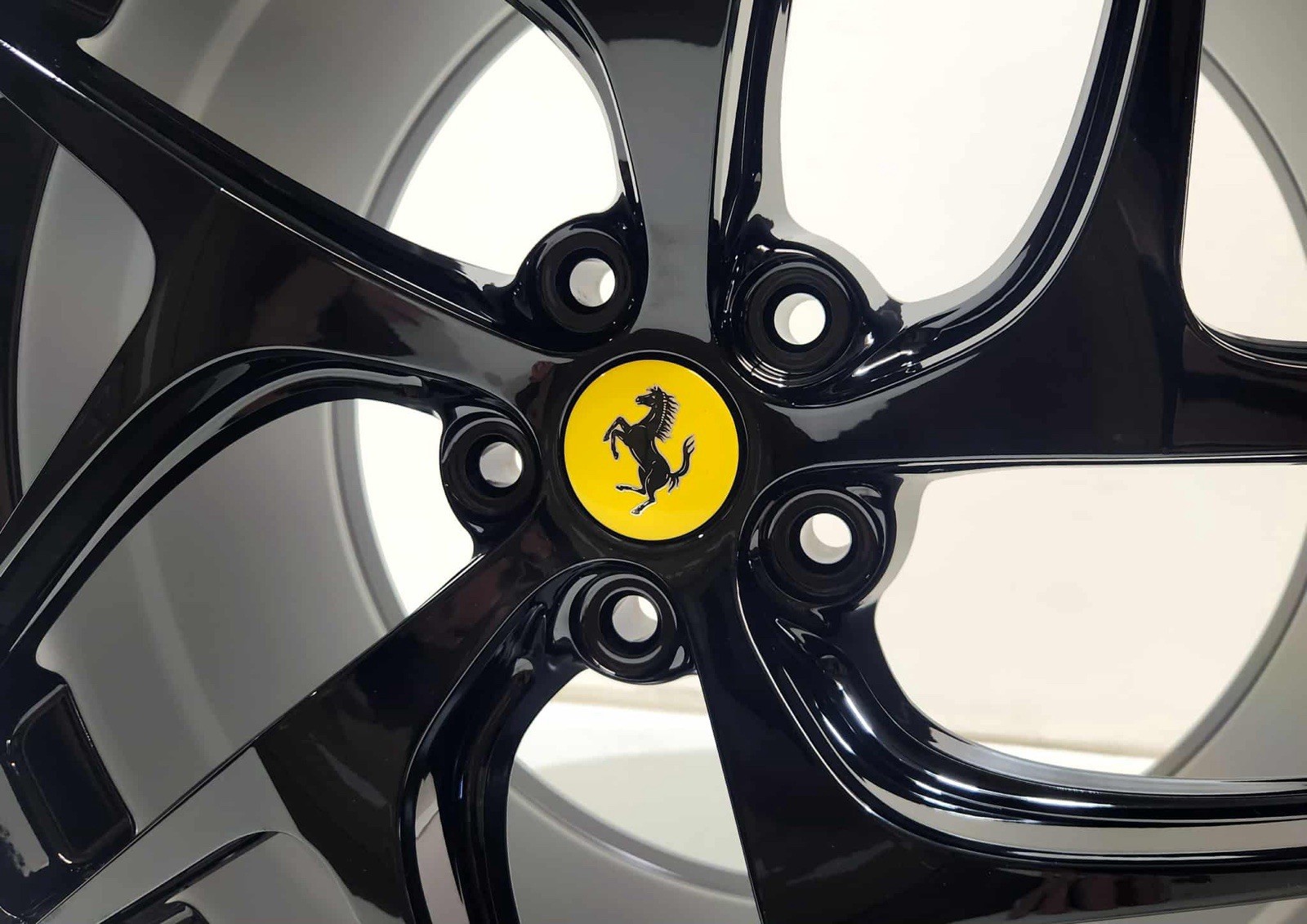 20”  Ferrari 812 Superfast Factory OEM Original Wheels Rims Gloss  Black 🔥🔥