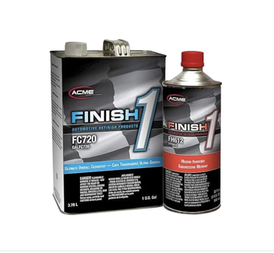 #ad #ad Acme FC720 1 Ultimate Clearcoat Gallon Kit w Finish 1 Medium Hardener $85.09