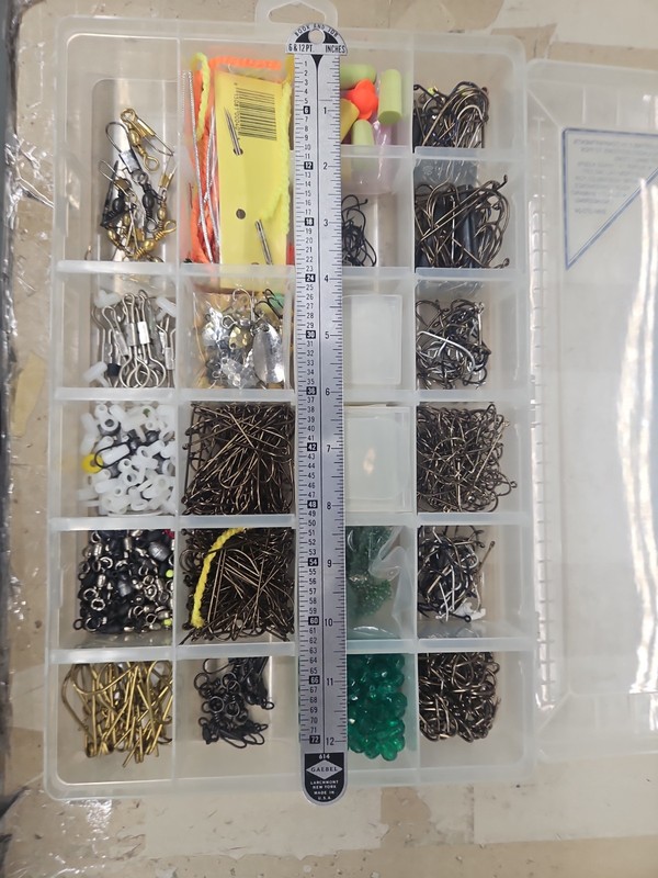 Fishing Lure Making Kit. Salt Water, Hooks,Clevis Beads,