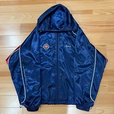 supreme Satin Hooded Track Jacket jacket