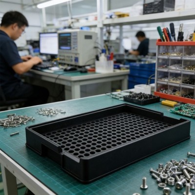 PVC Screw Container Tray for Efficient Storage of Small Hardware and Fasteners