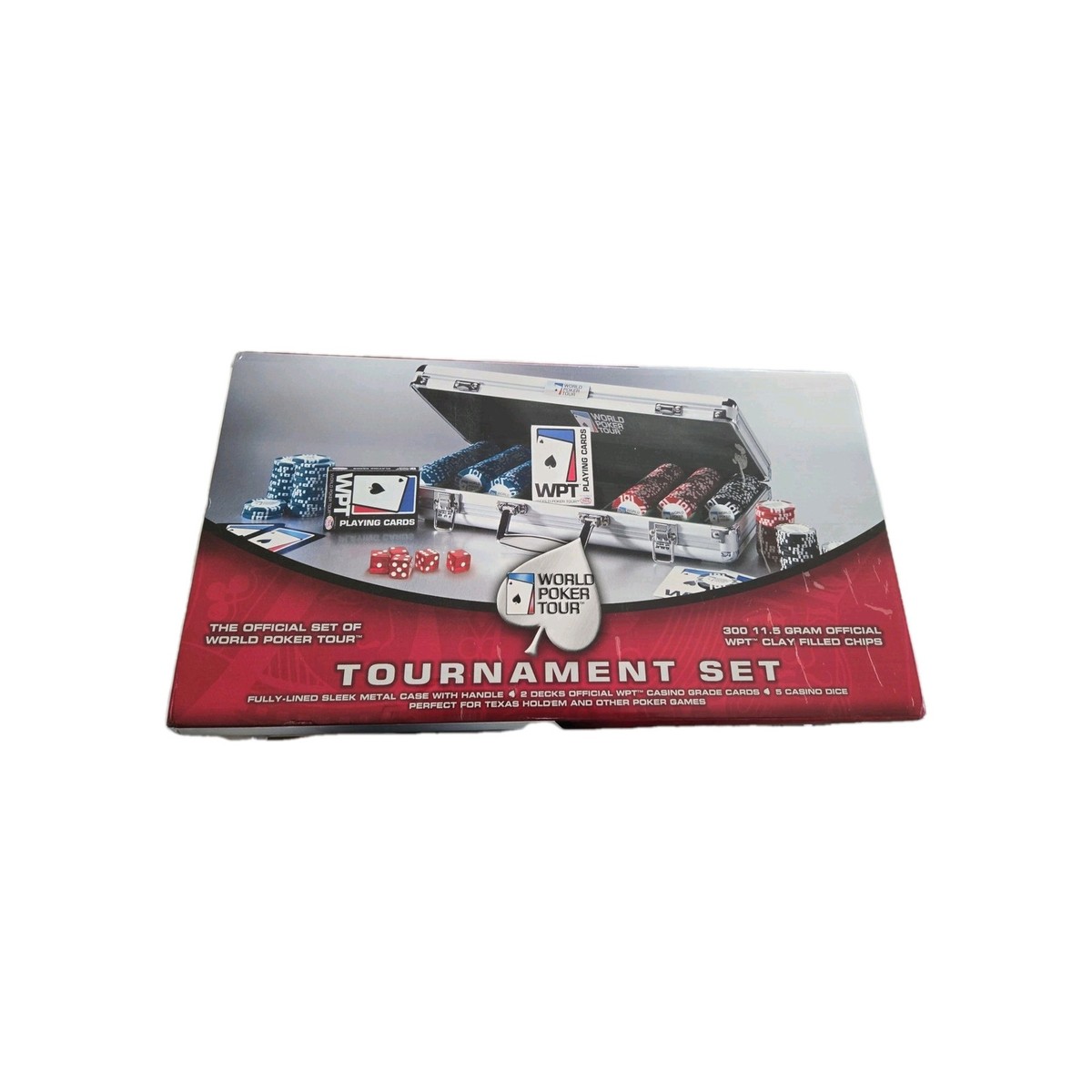BRAND NEW SEALED Official WPT World Poker Tour Tournament Set 300