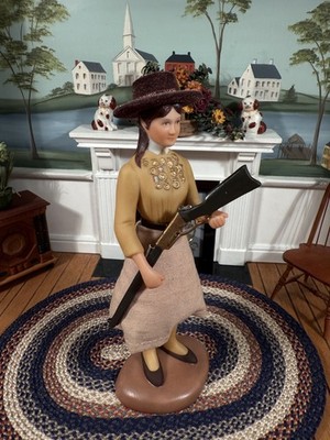 Annie Oakley Dressed Half Doll L.E. Miniature Complete