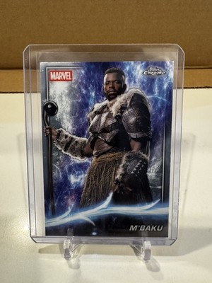 2025 Topps Chrome Marvel Studios - M'Baku #83 (Black Panther)