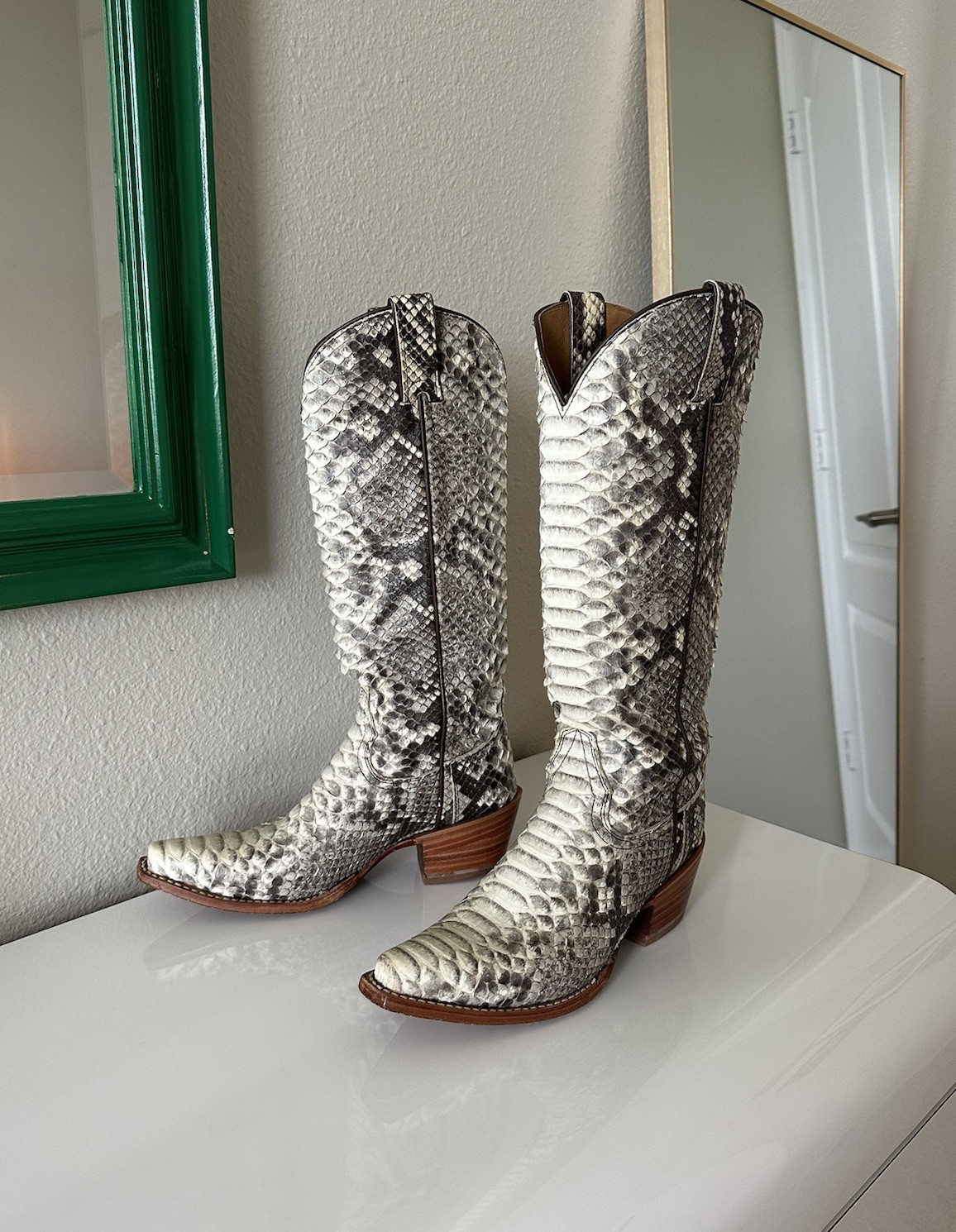 Idyllwind Exotic Python Tall Western Boots - image 6