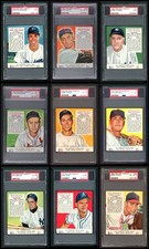 1953 Red Man Near Complete Set - w/ Tabs 6 - EX/MT 6292784 (25 / 52 cards)