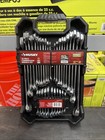 Husky SAE and Metric Combination Wrench Set with Tray (32-Piece) MM 1013869840