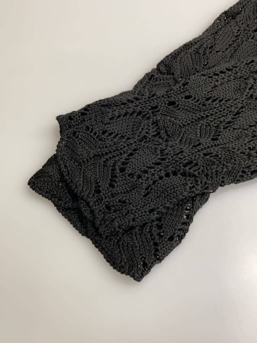 ALTRA Top BAYCREW’S Other manica lunga cotone BLK maglia intrecciata tinta unita