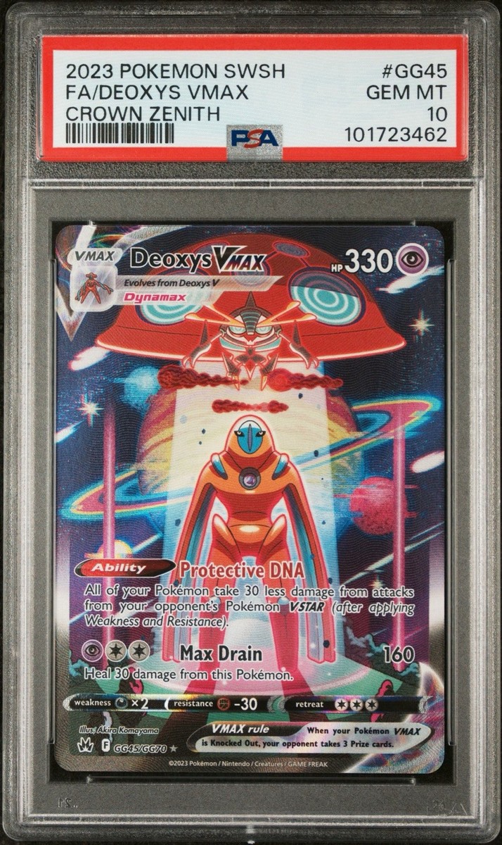 【PSA10】英語版デオキシス VMAX GG45/GG70 Pokemon TCG Deoxys Vmax GG45/GG70! PSA 10! | eBay
