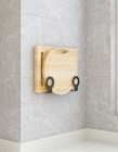 Kitchen Wall-Mounted Cutting Board Holder – Hanging Pot Lid Rack - Under Cabi.
