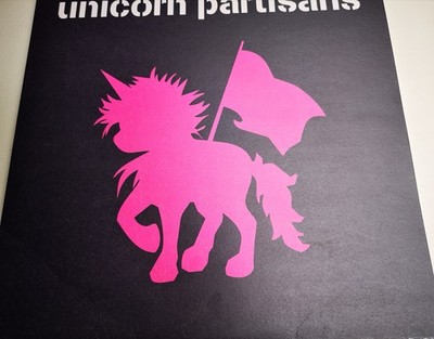 LP Unicorn Partisans - Dance, Fight, Glitterize / Repression Depression wie neu 