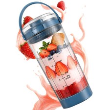 Blender Cup Replacement for Ninja Blast, 18oz Blending Vessel with Sip & Seal...