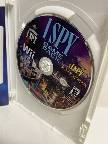 I Spy Game Pack Ultimate I Spy & I Spy Spooky Mansion Nintendo Wii Clean CIB - Picture 4 of 7