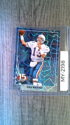 Dan Marino 2025 Leaf 15 #90B37 '90 Leaf Platinum Lazer 1/5