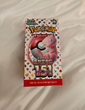 Pokemon Card 151 Scarlet Violet SV2A NEW SEALED Booster Box x20 Packs Korean