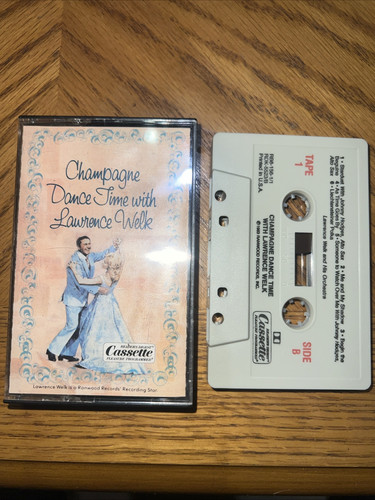 Lawrence Welk Cassette Champagne Dance Time With Lawrence Welk VGC 1986 CS - Picture 1 of 2