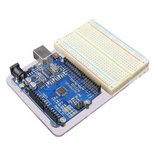 Acrylic Transparent Base Plate Terminal Optimizer Breadboard Arduino UNO R3