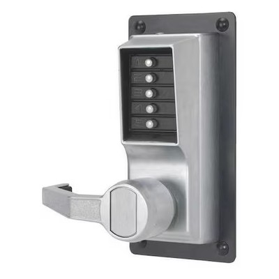 Simplex Llp101026d41 Push Button Exit Trim, Satin Chrome, Left