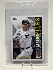 2026 Topps Series 1 - Aaron Judge Profiles By Ken Griffey Jr. TP-18 