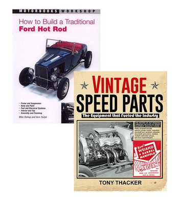 #ad Vintage Speed Parts amp; How To Build A Traditional Ford Hot Rod 2 Book Set $56.25