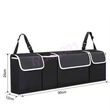 Car Boot Tidy Bag Storage Box Collapsible Trunk Organiser Travel Holder Case UK