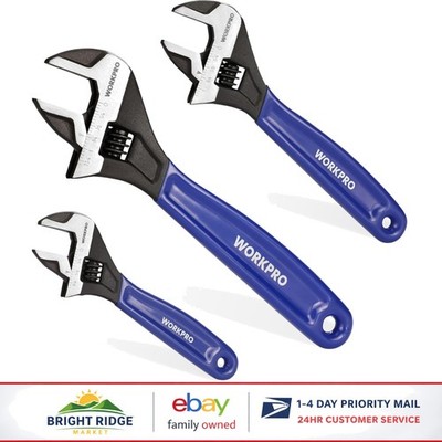 Versatile Adjustable Wrench Set with Precise Measurement Scales and Durability