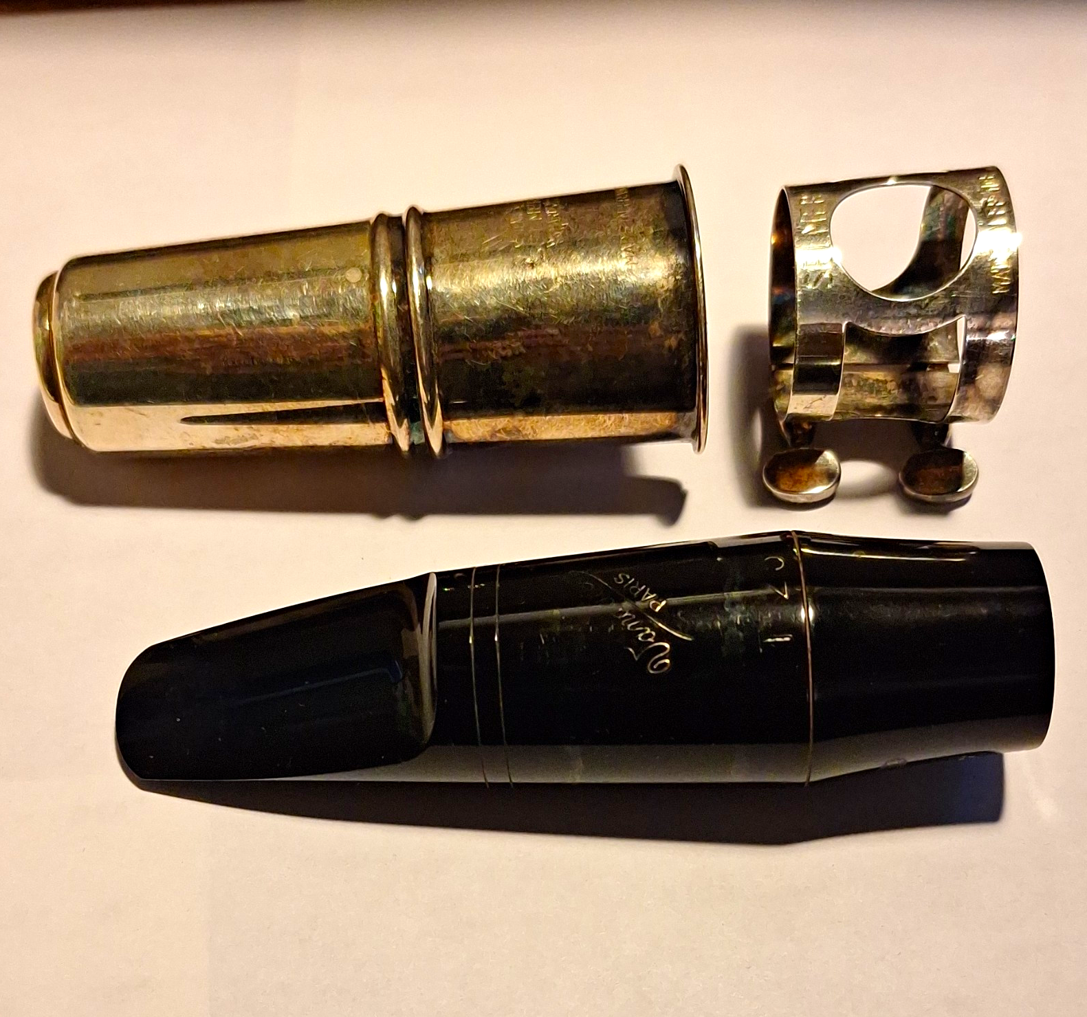 Vandoren V5 T25 Tenor Sax Mouthpiece w/ Selmer Ligature & Cap