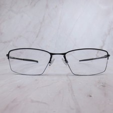 Oakley Lizard Satin Black Titanium Eyeglass Frames OX5113-0156 56-18-135 Mens