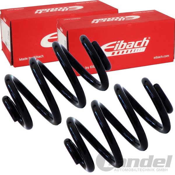 2X Eibach Serien Fahrwerksfeder Hinten Passend FüR VW Transporter T4 Standard-image