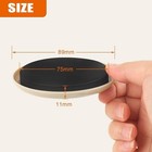 10PCS Furniture Sliders, 3 1/2" Furniture Sliders for Hardwood Floors, Reusable — photo 6