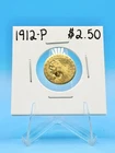 1912 Indian Head Quarter Eagle $2.5 Philadelphia Minted Gold Coin