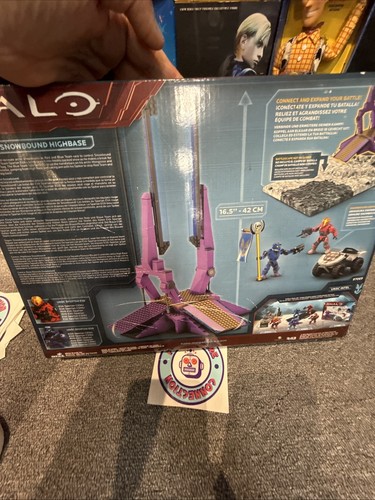 MEGA BLOKS 97069 HALO VERSUS SNOWBOUND HIGHBASE New Sealed Target Exclusive Rare - Picture 3 of 3