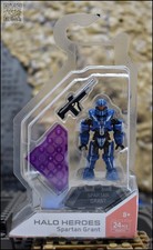 HALO MEGA BLOKS HEROES SERIES 6 UNSC BLUE SPA...