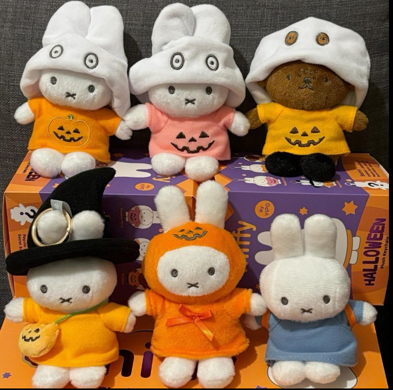 VIPO Miffy ミッフィー ハロウィン マスコット　6点セット 💡Vipo x Miffy Halloween Series Plush Full Set of 6 | eBay
