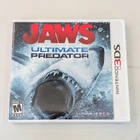 Jaws: Ultimate Predator (Nintendo 3DS, 2011)  W/ Manual + Insert - Tested