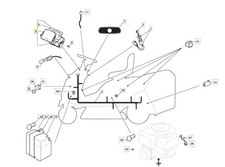 Scheda elettronica trattorino tagliaerba modelli F72 1228HB 384722479/0 STIGA