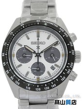 Seiko Prospex Speedtimer SBDL125 schwarz Gehäusegröße 39mm gebrauchte Herrenu...
