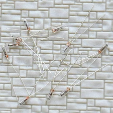 15 pcs 2mm Clear 6V 40mA super Miniature Bulbs Grain of Wheat Bulbs