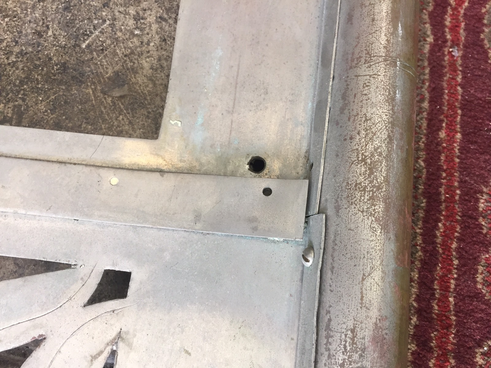 Art Deco Rail Balcony Sign Marquee Ship Railing | eBay