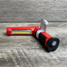 JobSmart Black & Orange 300 Lumens 2 Hrs Run Time LED Folding Work Light