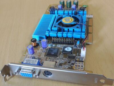 Chaintech GeForce3 Ti 200 64MB 128-Bit RETRO AGP VGA TVO A-G320-64VB-D030* g736