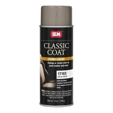SEM 17163 Classic Coat Medium Dark Pewter for Interior Vinyl & Leather 12 oz