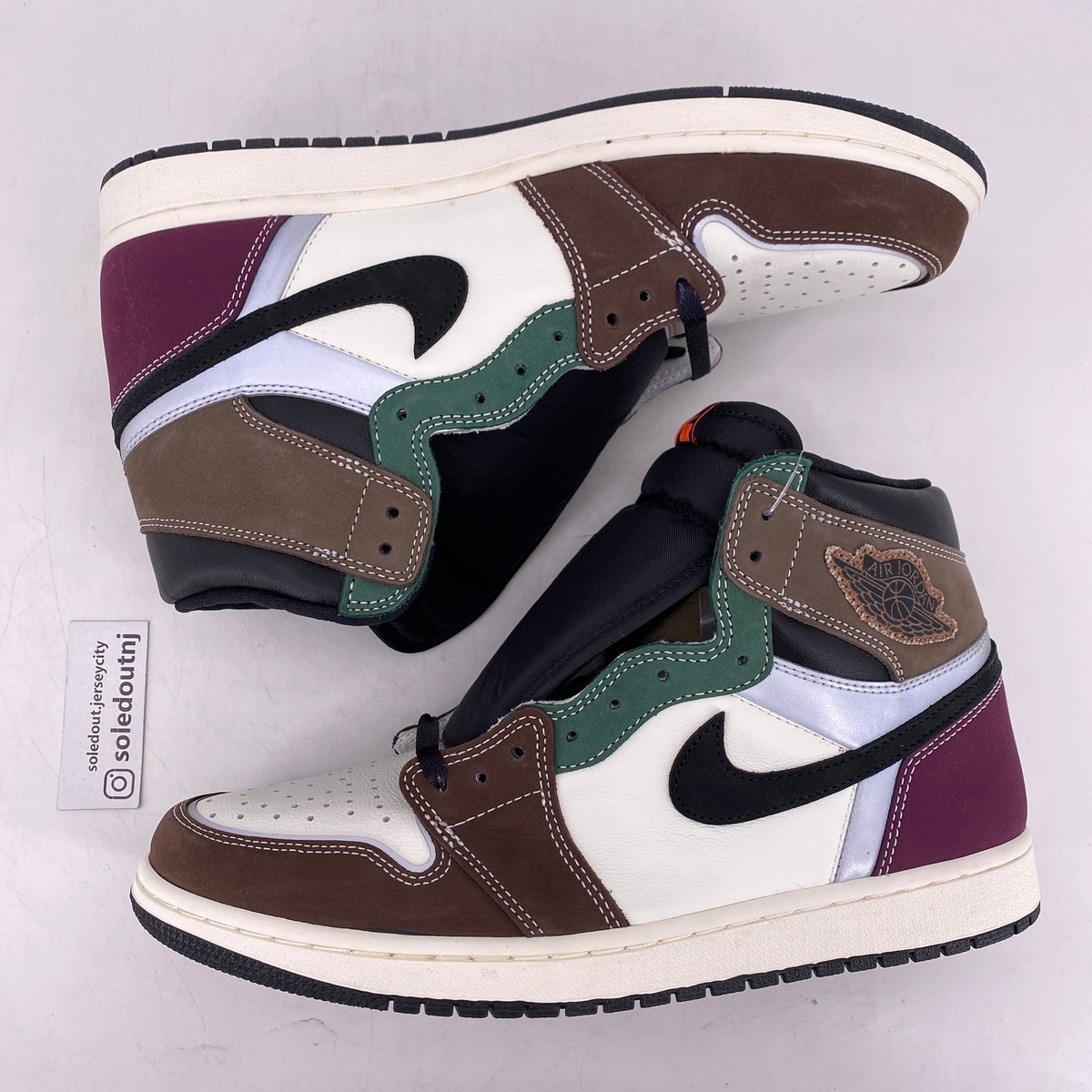 靴 Nike Air Jordan 1 High OG \"Hand Crafted\" Nike Air Jordan 1 Retro High OG Hand Crafted Size 12.5