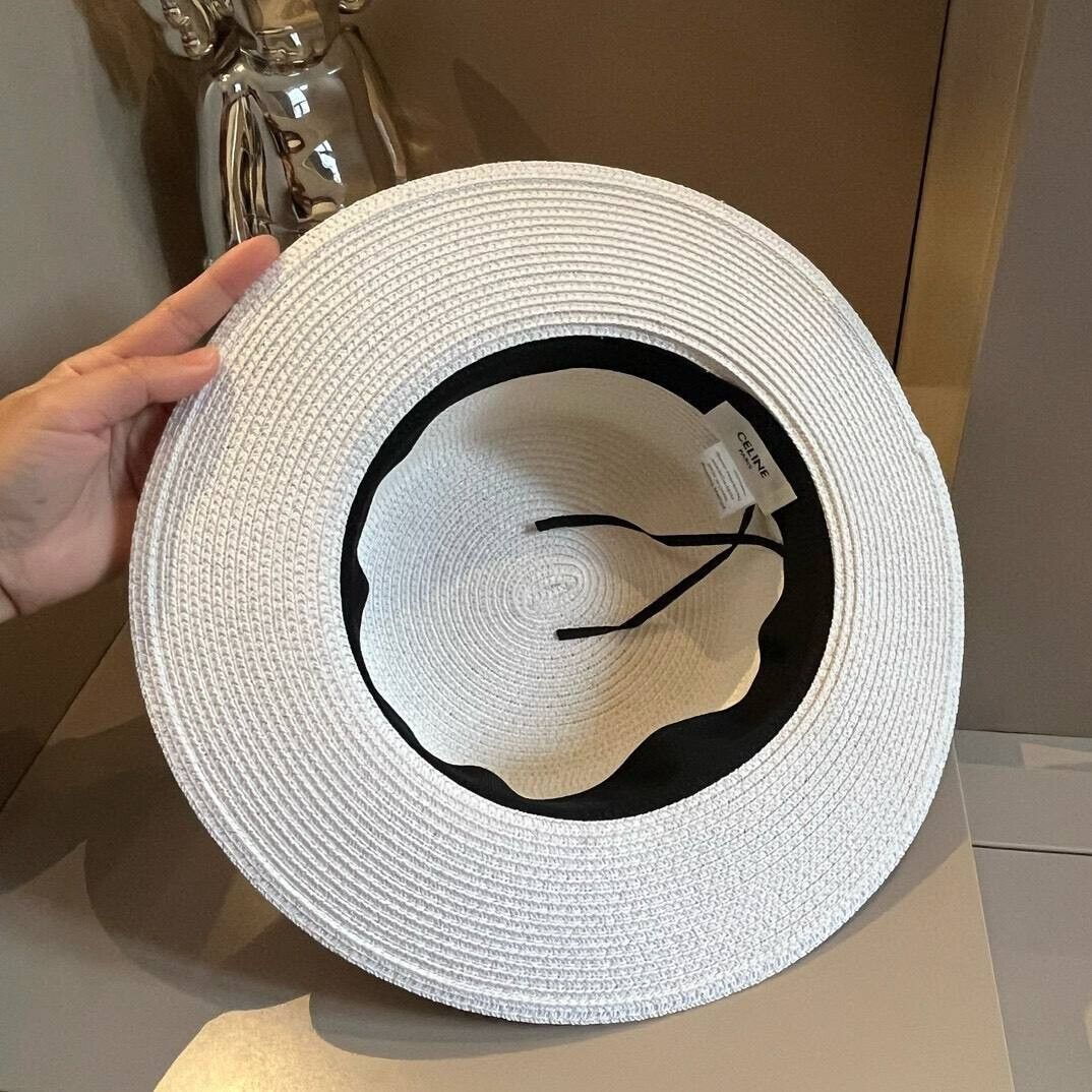 CELINE logo summer sun hat white hat 57cm | eBay CELINE logo summer sun hat white hat 57cm | eBay
