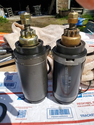 2) 1979-1997 Mercury 40hp- 90hp 2 stroke outboard starters 50