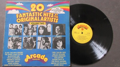 Various 20 Fantastic Hits LP 1972 *VG+/EX*Sweet/T.Rex/Slade/Glitter/Bee Gees*