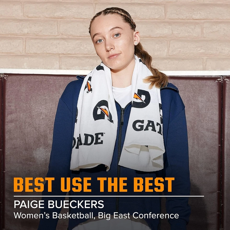 Toalla lateral bicolor premium, blanca, pequeña Foto 4 de 4