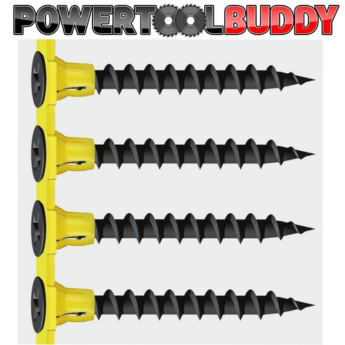 Collated COARSE Thread Black Drywall Dry lining Screws Wood Framework Studding eBay