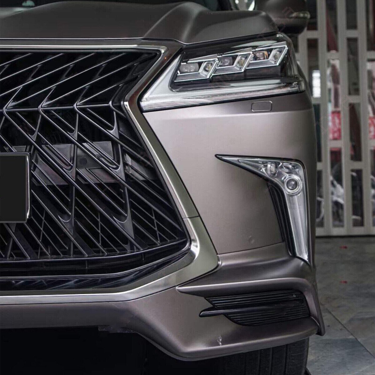 FIT 2016-2021 Lexus LX570 Luxury Grill Front Upper Grille w